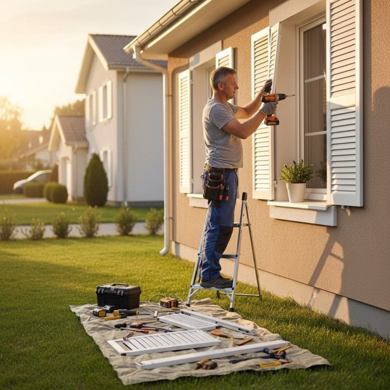 Window Shutter Installation