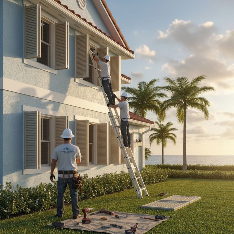 Window Shutter Installation