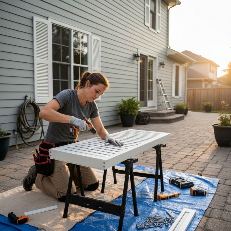 Window Shutter Installation